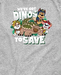 Paw Patrol The Movie We've Got Dinos to Save Toddler Boys' 2T-5T Short-Sleeve Graphic T-Shirt
