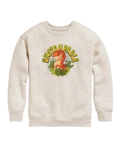 Paw Patrol The Movie Dinosaur Unstompable Toddler Boys' 2T-5T Fleece Crew Sweatshirt