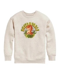 Paw Patrol The Movie Dinosaur Unstompable Toddler Boys' 2T-5T Fleece Crew Sweatshirt