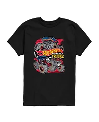 Hot Wheels Monster TruckLogo Toddler Boys' 2T-5T Short-Sleeve Graphic T-Shirt