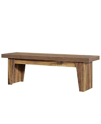 Slickblue 55" Farmhouse Entryway Bench with Shoe Storage