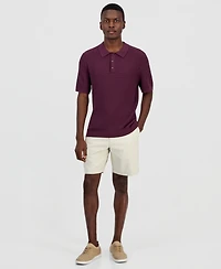 Alfani Men's Cotton Short-Sleeve Polo Sweater, Macy's Exclusive