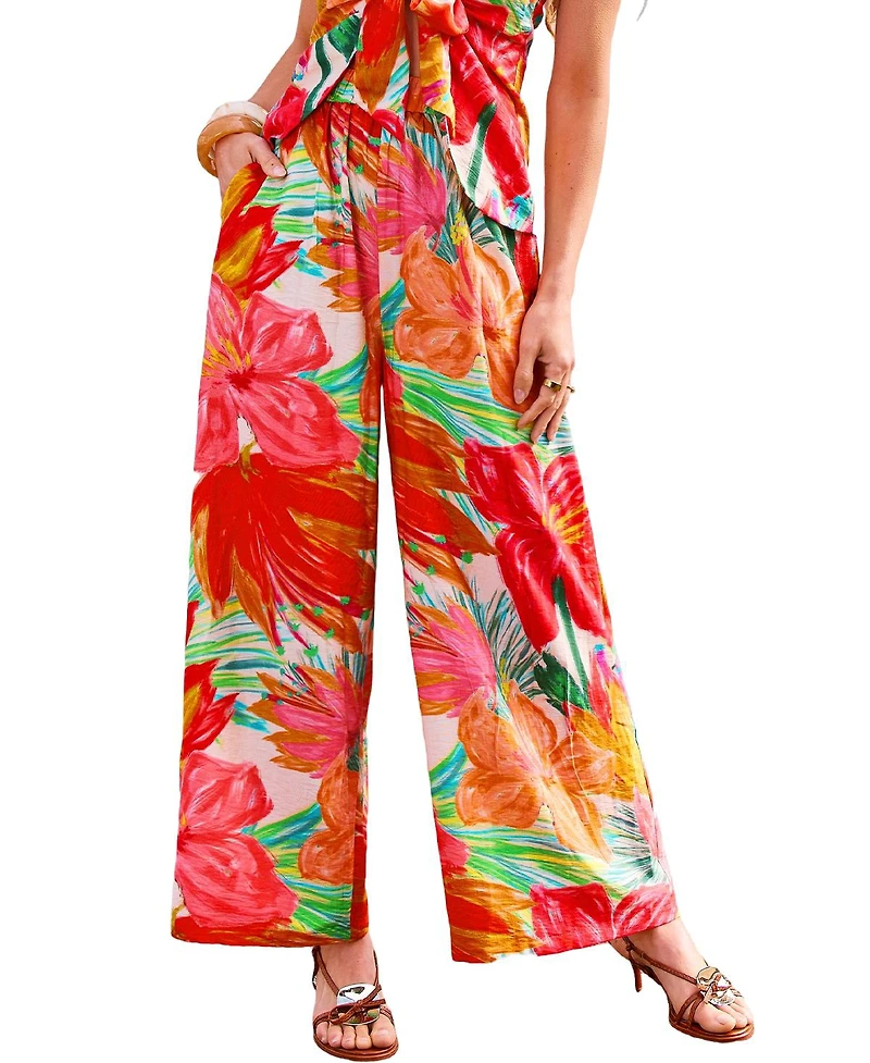 Cupshe Women's Just Like Spring Floral Pants