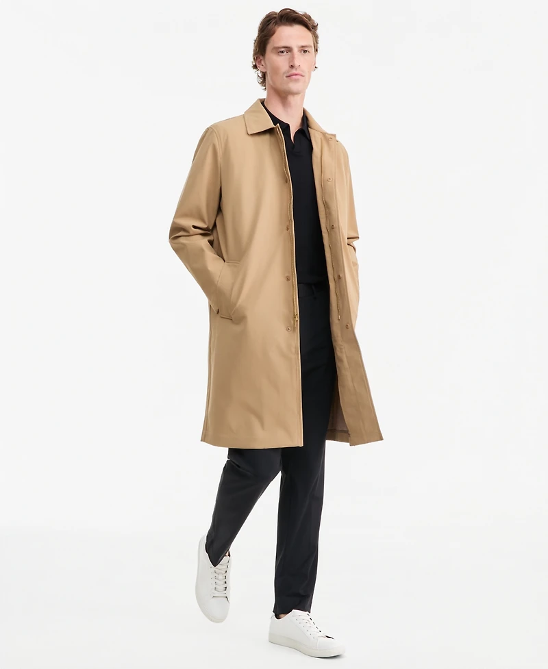 Alfani Men's Alfatech Modular Topcoat with Removable Quilted Vest, Exclusively at Macy's