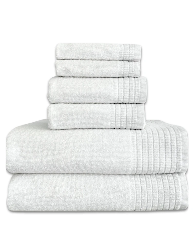 BedVoyage Viscose from Bamboo 6-Piece Spa Bath Towel Set