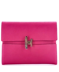 Pre-Owned HERMES Cinhetic Clutch Chevre Mysore
