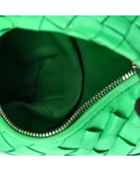 Pre-Owned Bottega Veneta Mini Bv Jodie Hobo Intrecciato Nappa