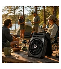 Ayamaya Portable Solar Camping Fan with Led Lantern and 26000mAh Power Bank