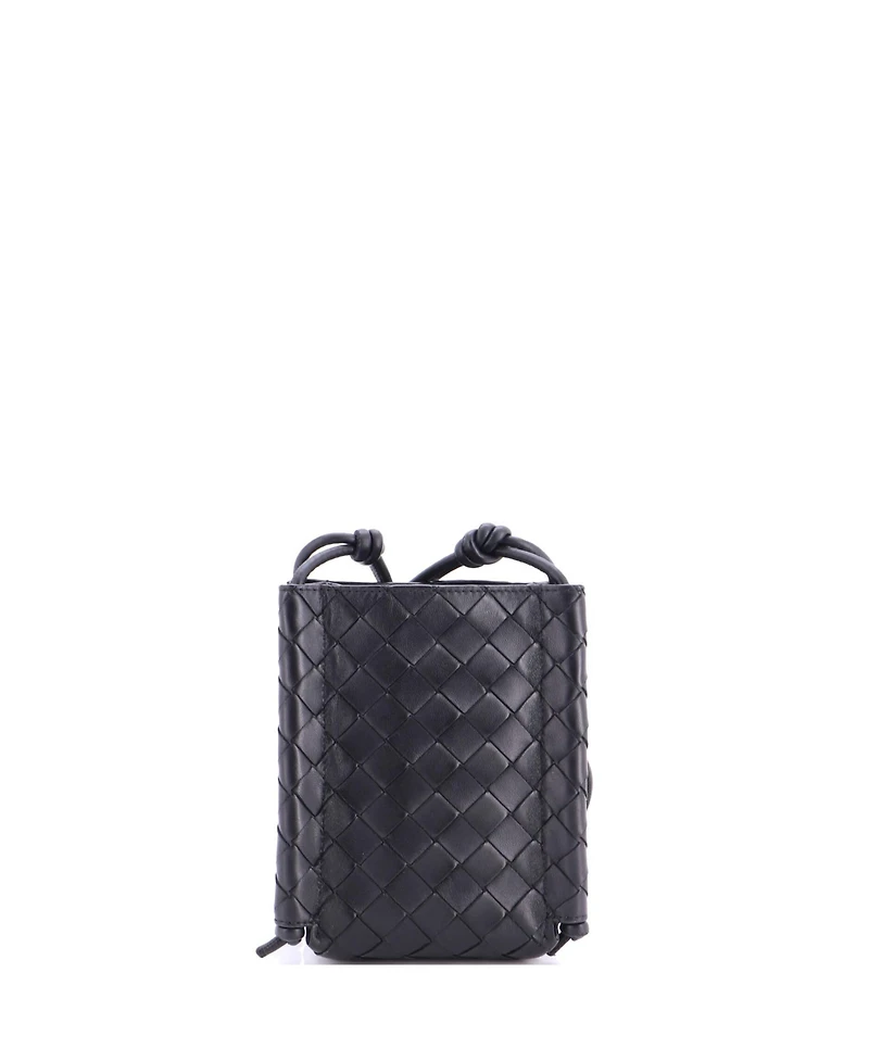 Pre-Owned Bottega Veneta Mini The Knot Bag Intrecciato Nappa