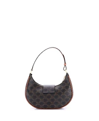Pre-Owned Celine Ava Triomphe Bag Triomphe Coated Canvas
