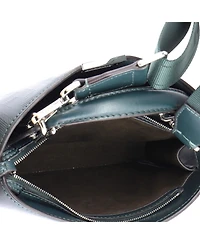Pre-Owned Fendi Peekaboo ISeeU XCross Bag Zucca Leather