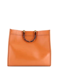Pre-Owned Fendi Large Sunshine Shopper Tote Leather