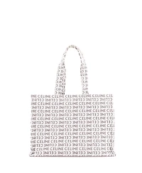 Pre-Owned Celine Large Cabas Thais Tote All Over Logo Jacquard