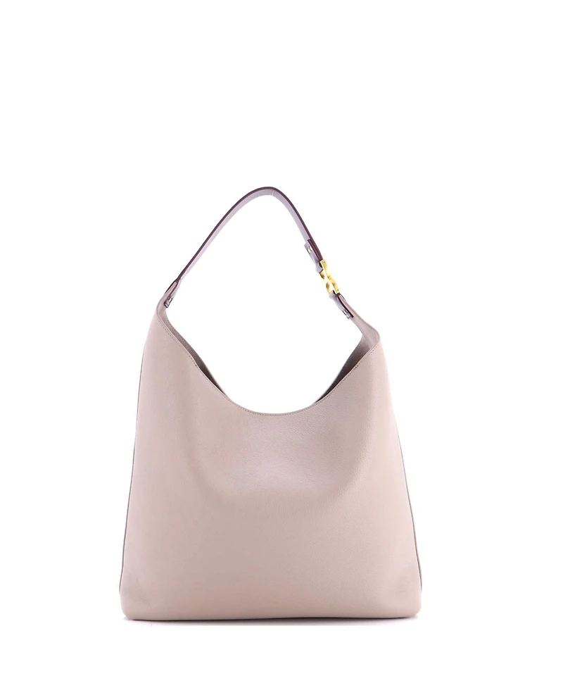 Pre-Owned Chloe Marcie Nm Hobo Leather