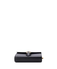 Pre-Owned Gucci Garden Dionysus Chain Wallet Embellished Leather