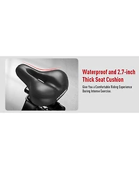 Harison Semi-Commercial Exercise Bike, 400 lbs Capacity, Magnetic with Bluetooth (Hrm-X8)