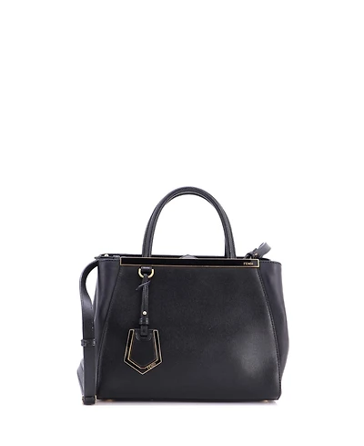 Pre-Owned Fendi Petite 2Jours Bag Leather