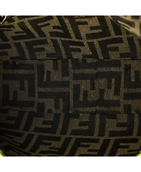 Pre-Owned Fendi Medium Baguette Nm Bag Zucca Canvas