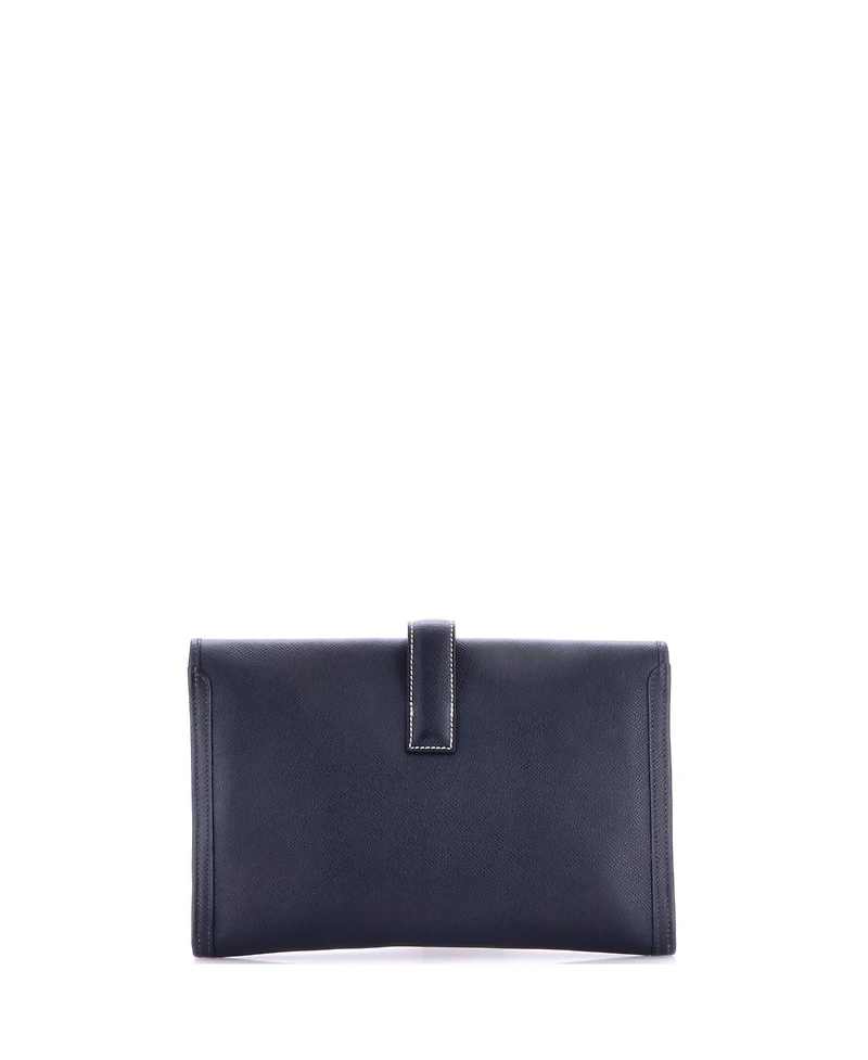 Pre-Owned HERMES Pm Jige Clutch Epsom