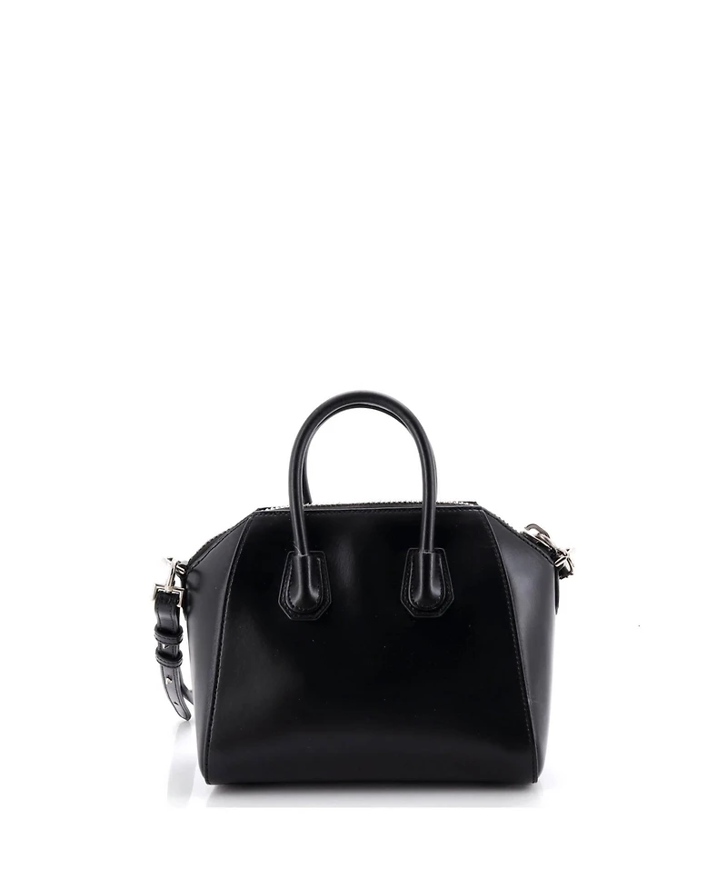 Pre-Owned Givenchy Mini Antigona Bag Glazed Leather