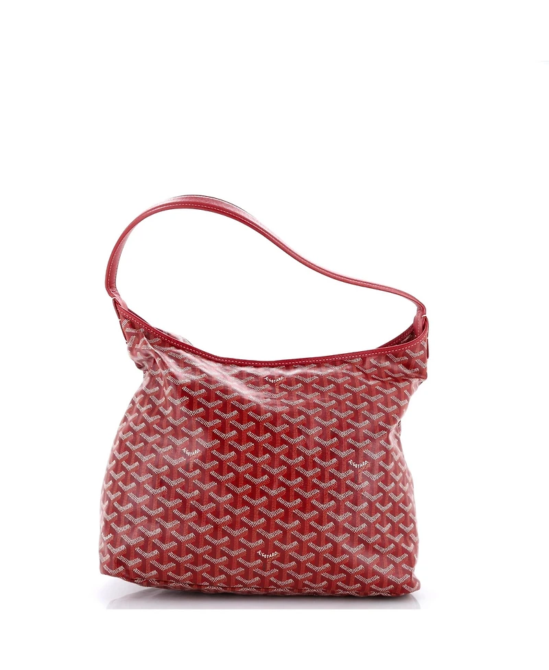 Pre-Owned Goyard Boheme Hobo Coated Canvas