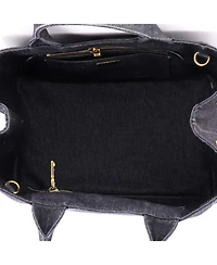 Pre-Owned Prada Large Canapa Tote Denim