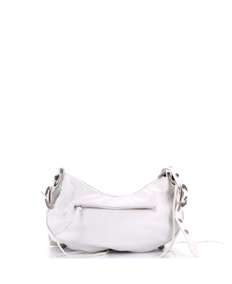 Pre-Owned Balenciaga Small Le Cagole Giant Studs Shoulder Bag Leather