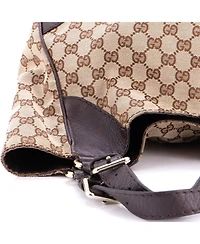 Pre-Owned Gucci Large Charlotte Tote Gg Canvas with Leather