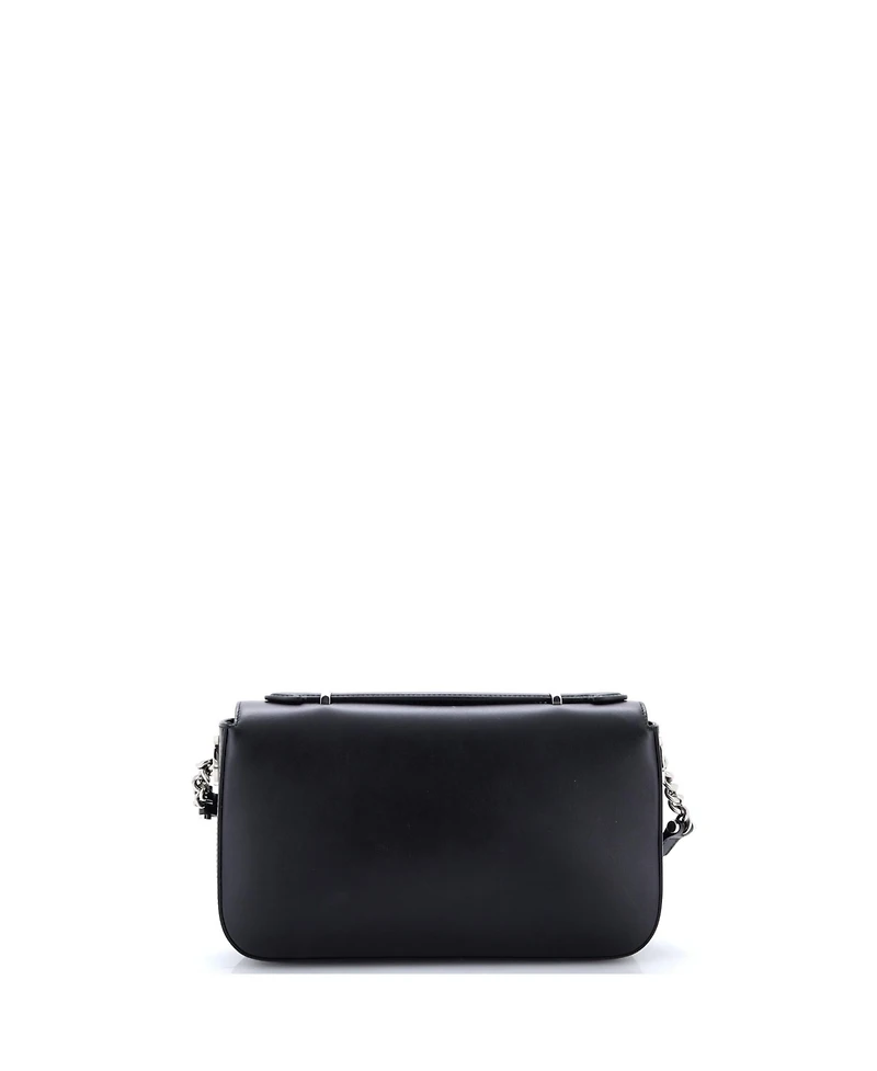 Pre-Owned Gucci Small Petite Gg Flap Shoulder Bag Leather