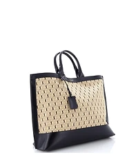 Pre-Owned Saint Laurent Large Le Monogram Tote Monogram All Over Canvas and Leather