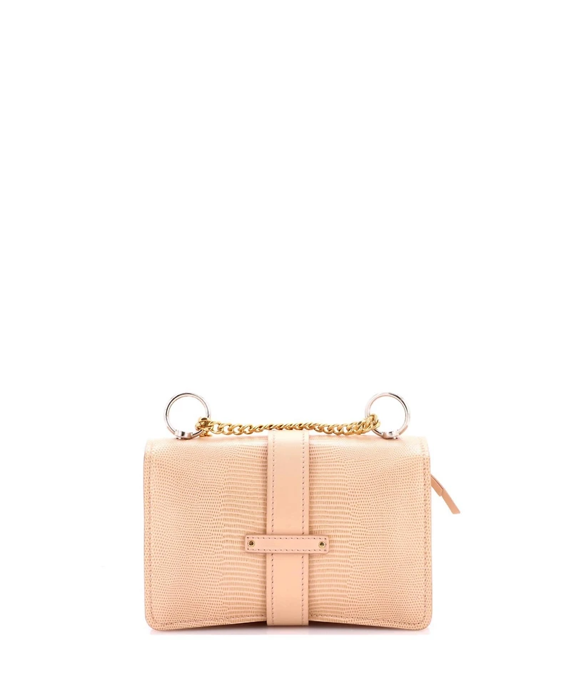 Pre-Owned Chloe Small Aby Shoulder Bag and Embossed Leather