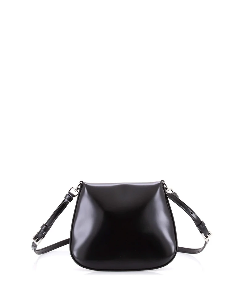 Pre-Owned Prada Mini Cleo Flap Shoulder Bag Spazzolato Leather