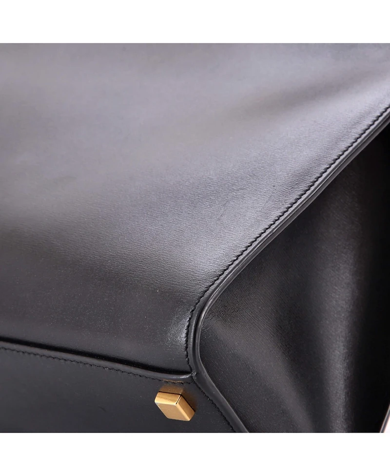 Pre-Owned Saint Laurent Small Manhattan Tote Leather
