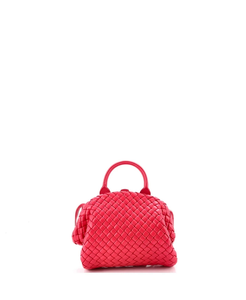 Pre-Owned Bottega Veneta Mini Padded Handle Tote Intrecciato Nappa
