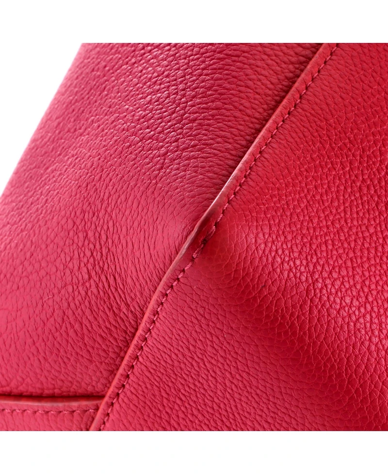 Pre-Owned Celine Small Sangle Seau Bag Goatskin