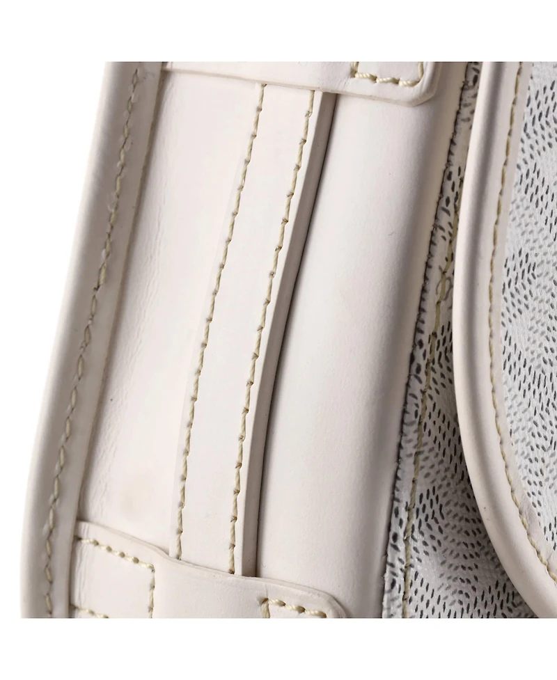 Pre-Owned Goyard Pm Belvedere Messenger Bag Coated Canvas with Leather