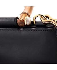 Pre-Owned Gucci Small Nymphaea Top Handle Bag Leather