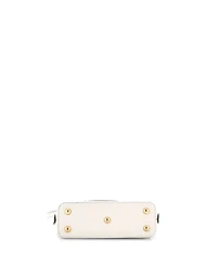 Pre-Owned Gucci Small Horsebit 1955 Top Handle Bag Gg Coated Canvas with Leather