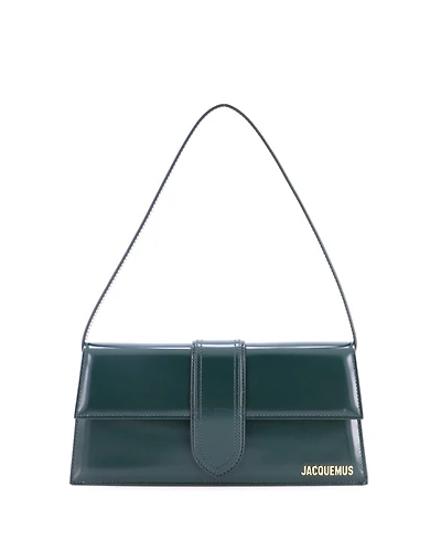 Pre-Owned Jacquemus Long Le Bambino Flap Shoulder Bag Leather
