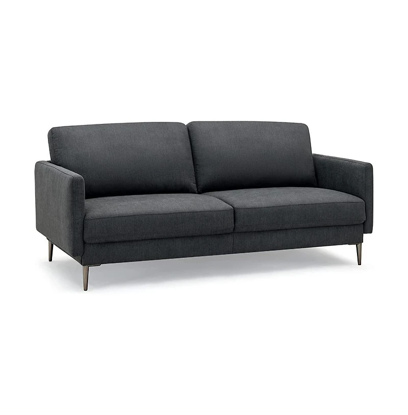 Slickblue 2-Seater Modern Loveseat with Plush Back Cushions
