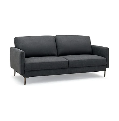 Slickblue 2-Seater Modern Loveseat with Plush Back Cushions