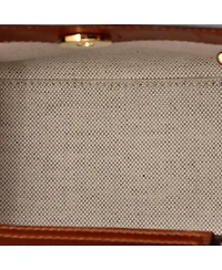 Pre-Owned Gucci Mini Diana Nm Bamboo Handle Tote Crystal Embellished Gg Canvas