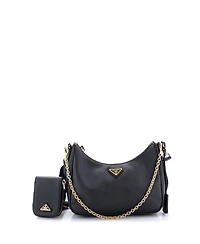 Pre-Owned Prada Small Re-Edition 2005 Shoulder Bag Saffiano Leather