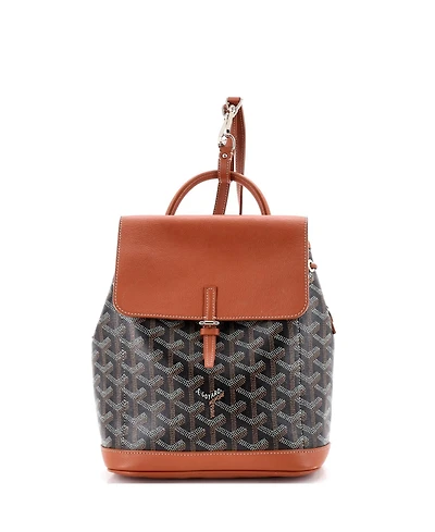Pre-Owned Goyard Mini Alpin Backpack Coated Canvas