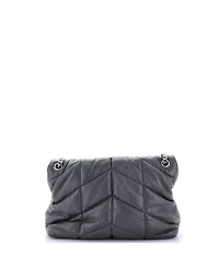 Pre-Owned Saint Laurent Medium Loulou Puffer Shoulder Bag Quilted Leather