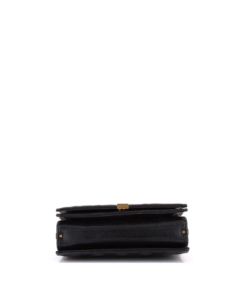 Pre-Owned Saint Laurent Small Becky Shoulder Bag Quilted Leather