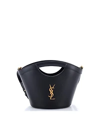 Pre-Owned Saint Laurent Mini Celia Tote Leather