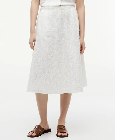 Tommy Hilfiger Women's Broderie Elasticated Waist Skirt