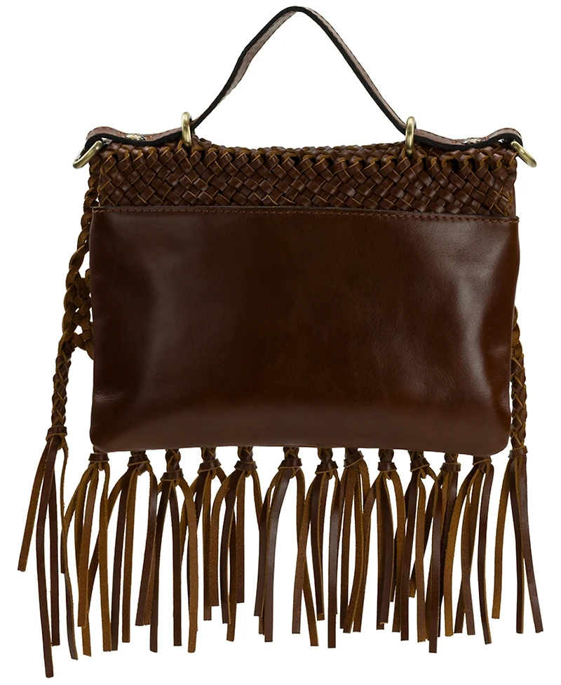 Patricia Nash Marit Woven Braided Small Crossbody Handbag