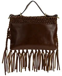 Patricia Nash Marit Woven Braided Small Crossbody Handbag